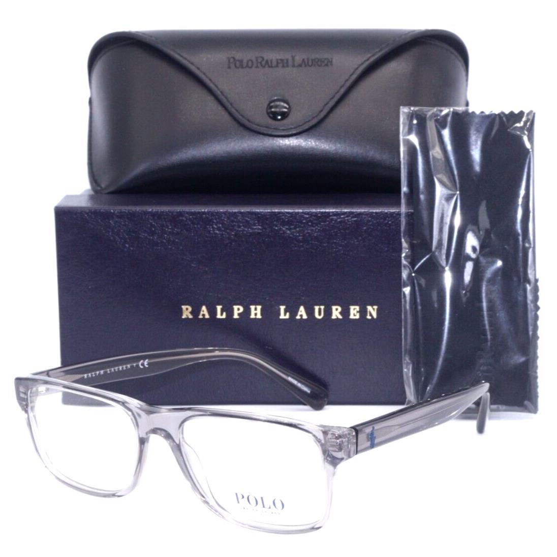 Polo Ralph Lauren PH 2223 5111 Crystal Grey Frame Eyeglasses 56-17 - Frame: CRYSTAL GREY