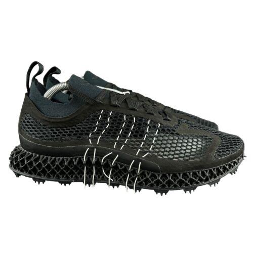Adidas Y-3 Runner 4D Halo Black White Running Shoes IE4853 Men`s Size 9 - Black