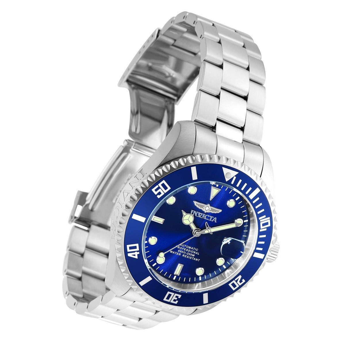 Invicta Automatic Pro Diver Stainless Steel Watch Silver Model: 35718