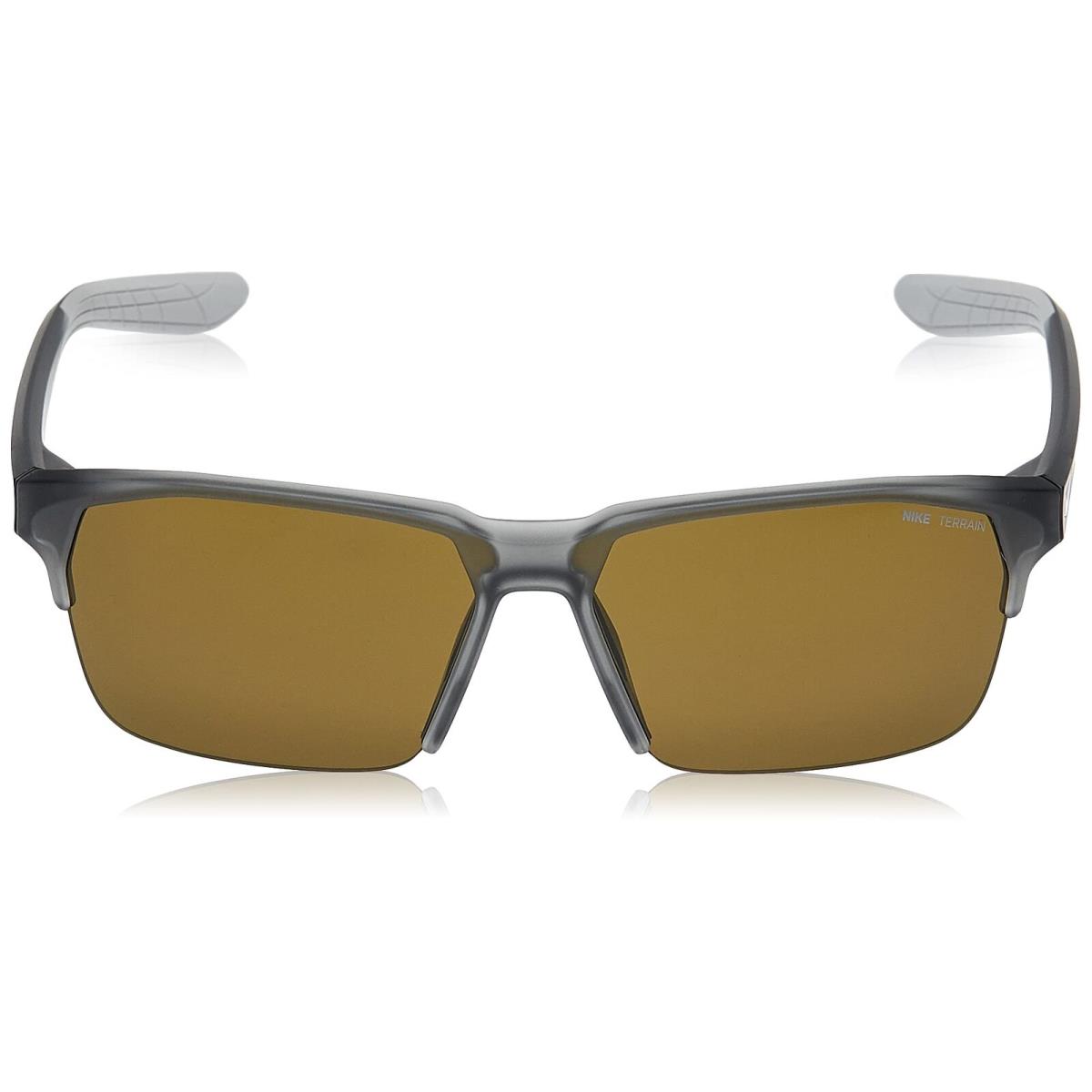 Nike CT3746-065 Matte Cool Grey Maverick Free Sunglasses W/terrain Tint Lens