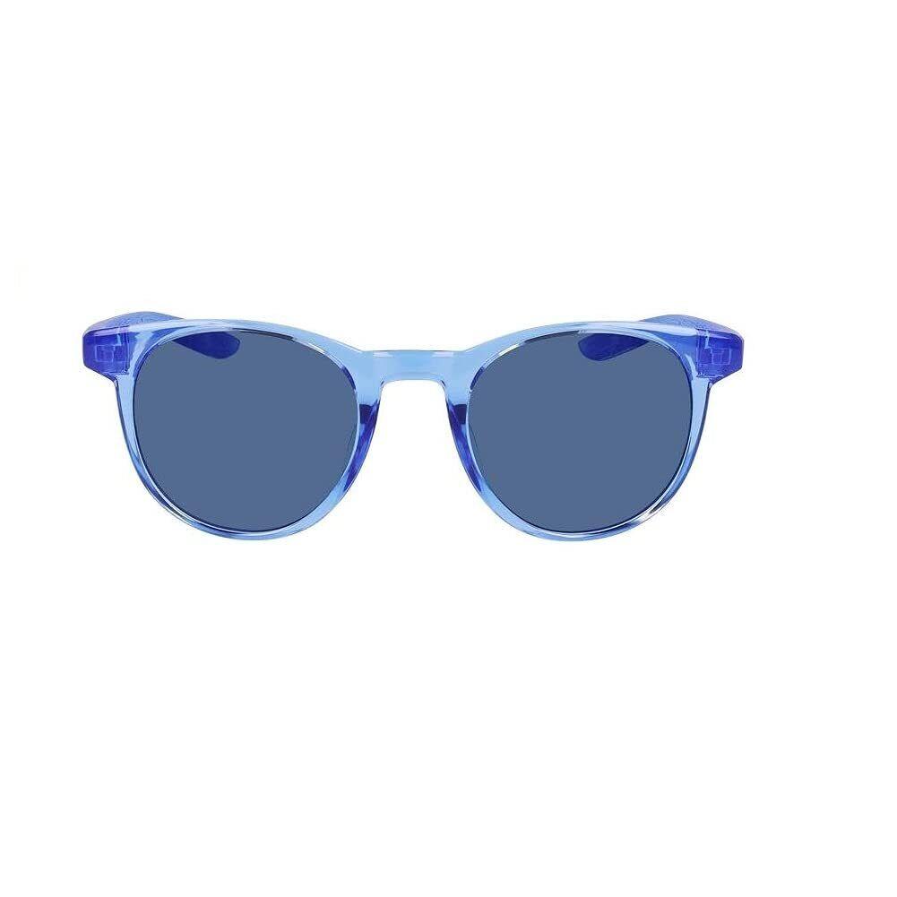 Kids Nike DJ9936 478 Horizon Ascent Royal Pulse Sunglasses with Navy Lenses - Royal Pulse, Frame: Blue, Lens: Blue