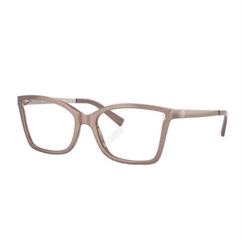 Michael Kors MK 4058 3919 Blush Camel Pearlized Plastic Metal Eyeglasses 52mm
