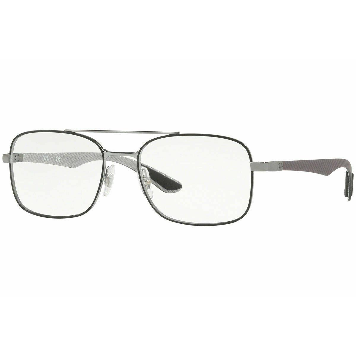 Ray-ban 8417 2951 Eyeglasses Frame Gunmetal Matte Black 53mm