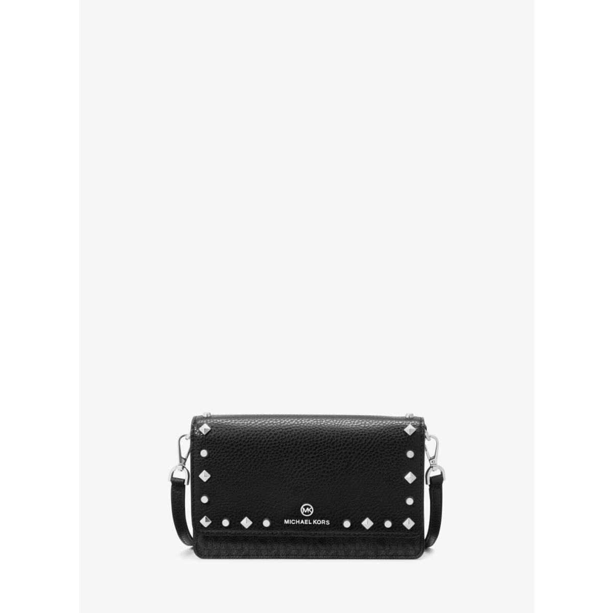 Michael Kors  bag   - Black Handle/Strap, Silver Hardware, Black Exterior 8