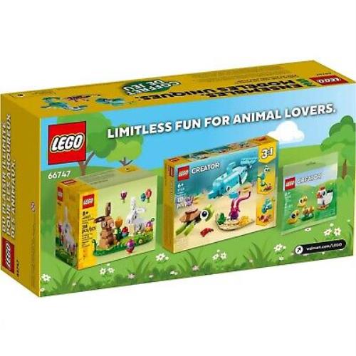 Lego Limited Edition Exclusive Animal Play Pack 66747 Easter Gift For Kids