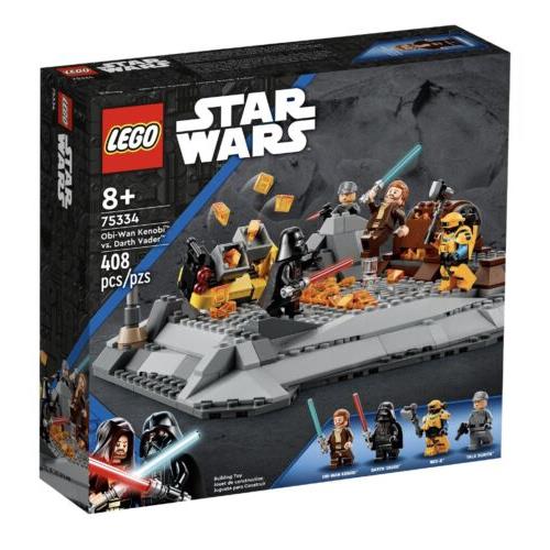Lego Star Wars Obi-wan Kenobi Vs. Darth Vader 75334