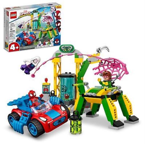 Lego Marvel Spidey and His Amazing Friends Spider-man at Doc Ock s Lab Set 10783