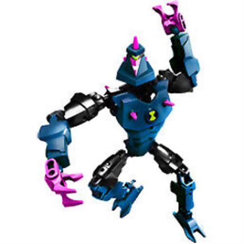 Lego Ben 10 Alien Force Figures Chromastone Set 8411 Rare