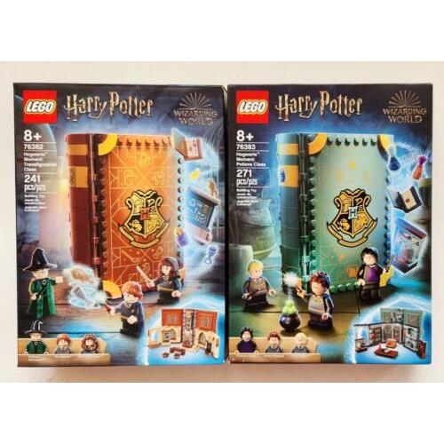 Lego Harry Potter Hogwarts Moment Transfiguration Potions Class 76382 76383
