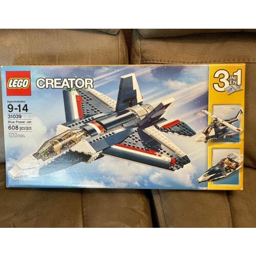 Lego Creator 31039 Blue Power Jet Building Kit 3 in 1 Read