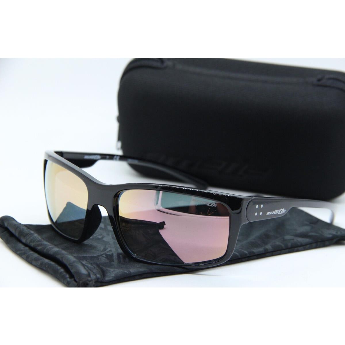 Arnette Fast Ball 2.0 4242-41/4Z Black Sunglasses W/case 62-16