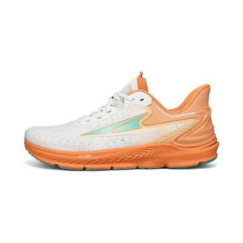 Altra Women`s Torin 6 Road Running Shoes White/orange 9 B Medium US