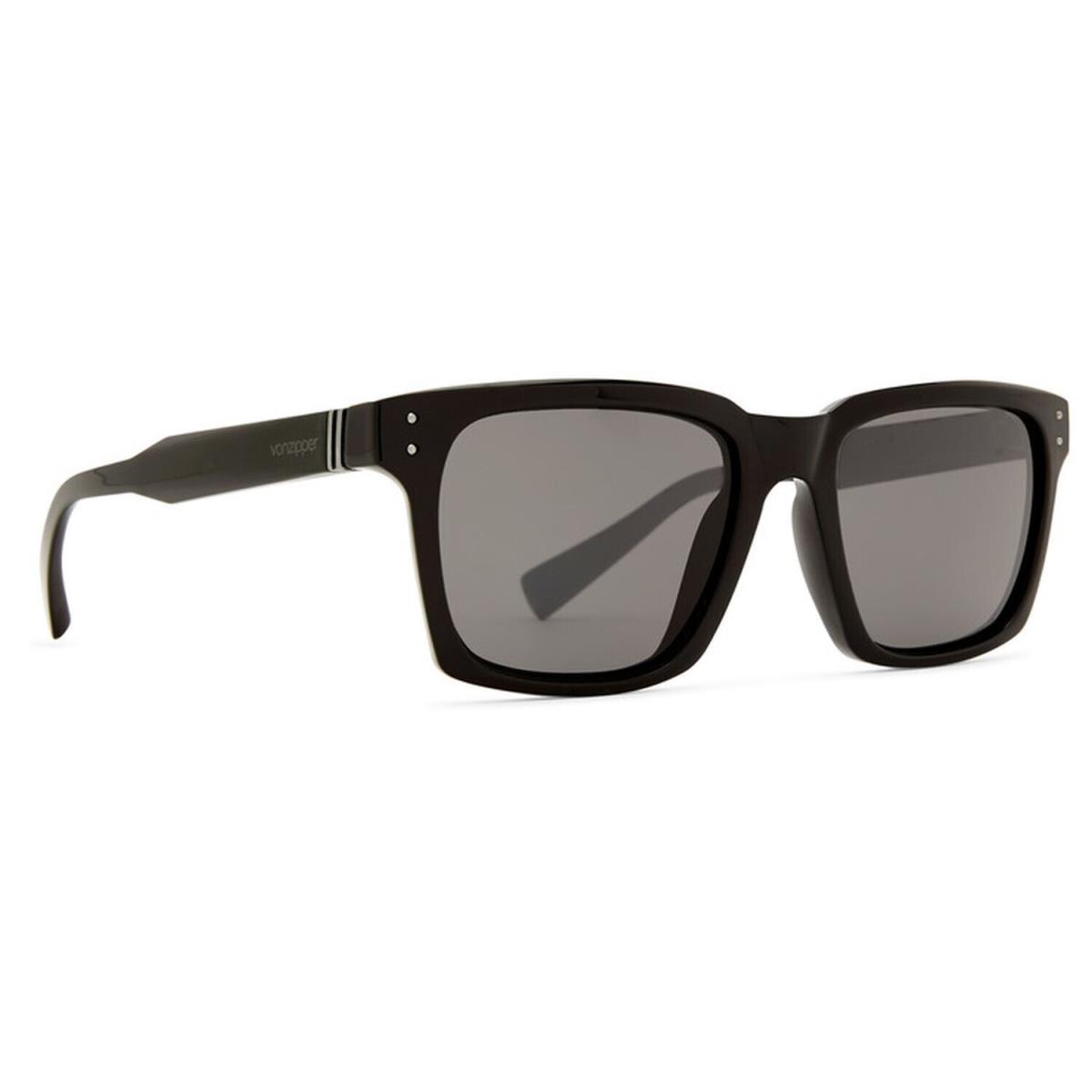 Vonzipper Episode Sunglasses Gloss Black with Grey Lens