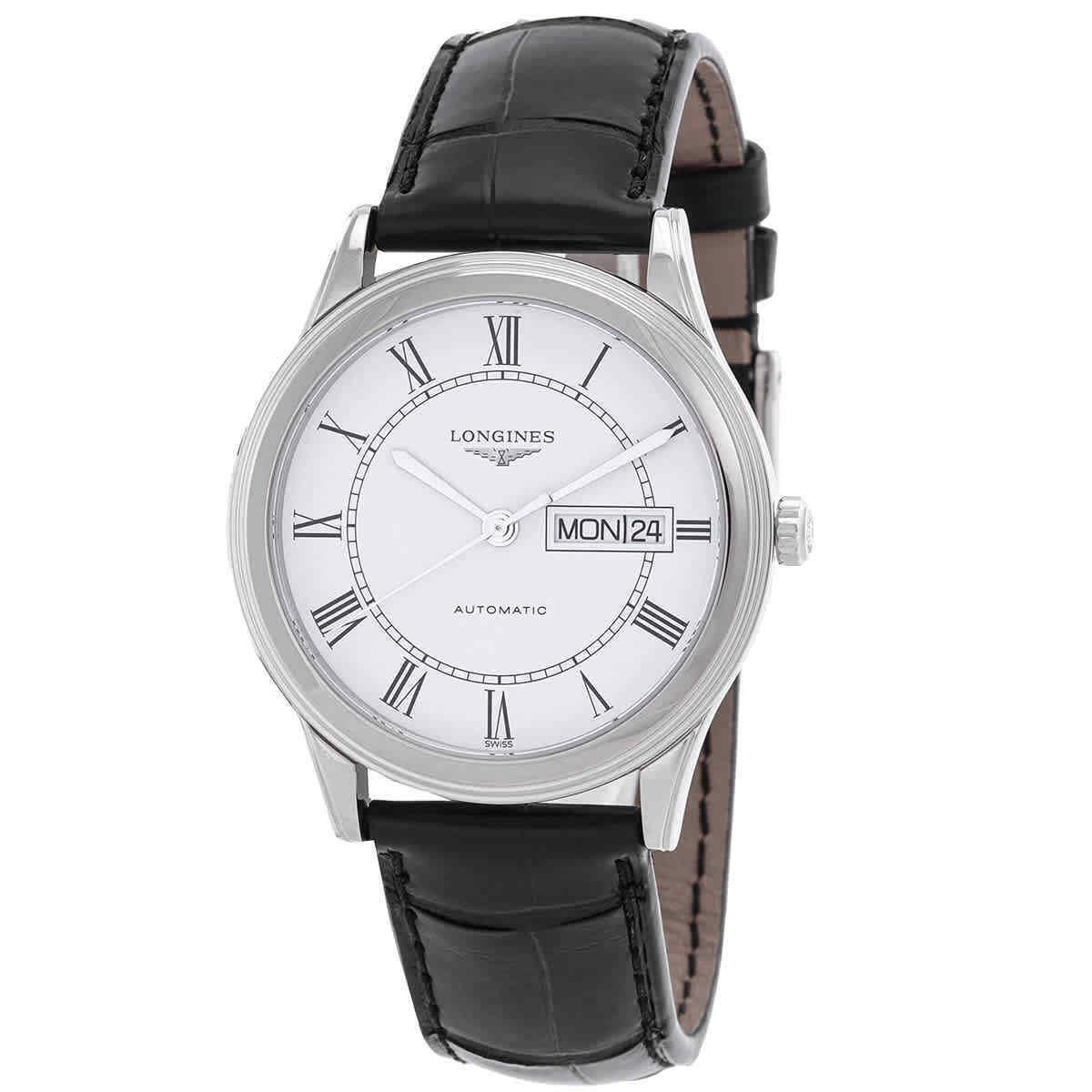 Longines Flagship White Dial Unisex Watch L4.899.4.21.2