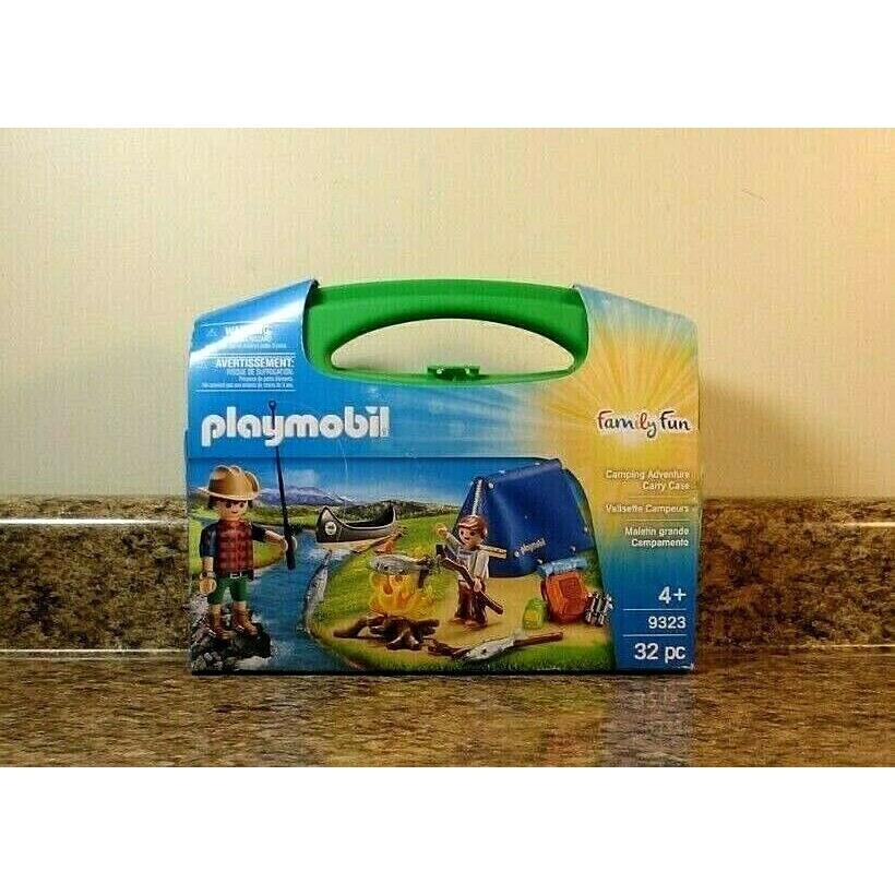 Playmobil Family Fun Camping Adventure Carry Case Playset 9323 32 Pieces