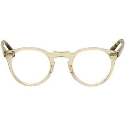 Oliver Peoples Gregory Peck OV5186 1485 Eyeglasses Frame Men`s Buff/tortois 45mm