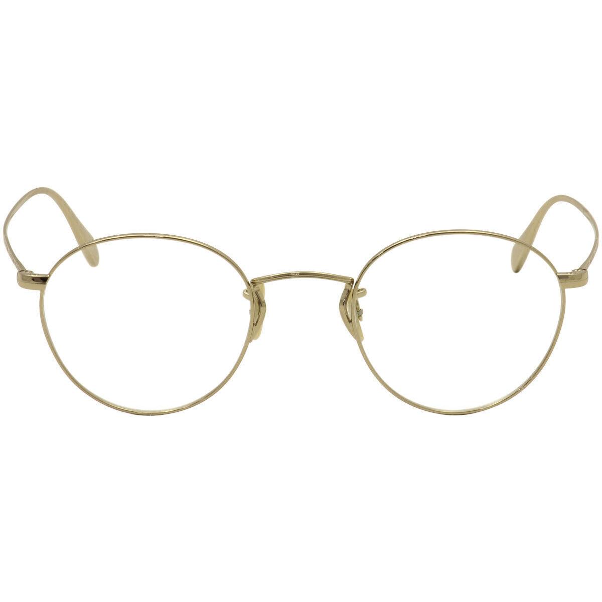 Oliver Peoples Women`s OV1186 OV/1186 Coleridge 5145 Gold Optical Frame 47mm - Frame: Gold