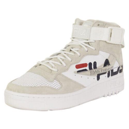 Fila Men`s FX-100-Print White/fila Navy/fila Red Sneakers Shoes