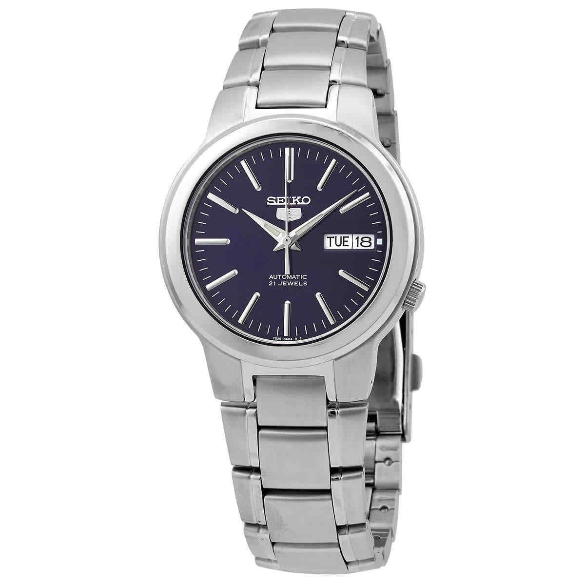 Seiko Series 5 Automatic Blue Dial Men`s Watch SNKA05K1