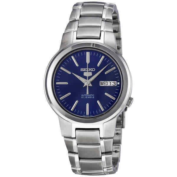 Seiko Series 5 Automatic Blue Dial Men`s Watch SNKA05