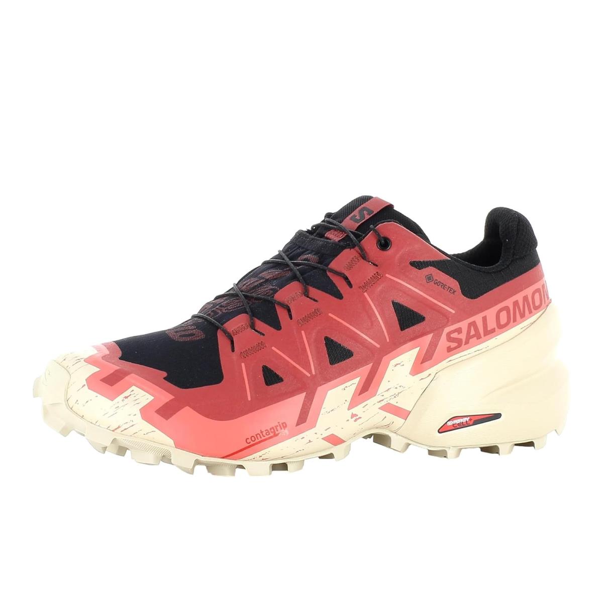 Woman`s Sneakers Athletic Shoes Salomon Speedcross 6 Gtx Black/Cow Hide/Faded Rose