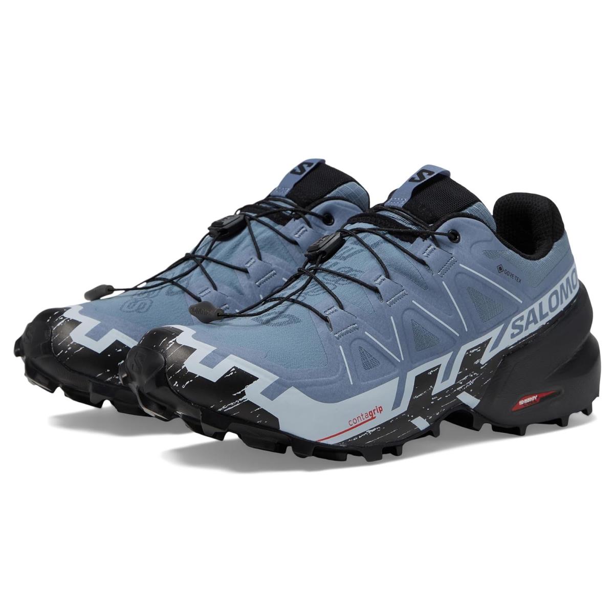 Woman`s Sneakers Athletic Shoes Salomon Speedcross 6 Gtx Flint Stone/Black/Heather