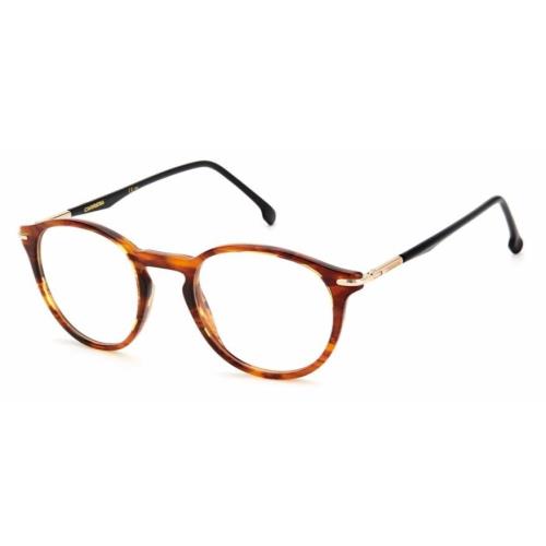 Carrera 284 0EX4 00 Brown Horn Round Men`s Eyeglasses