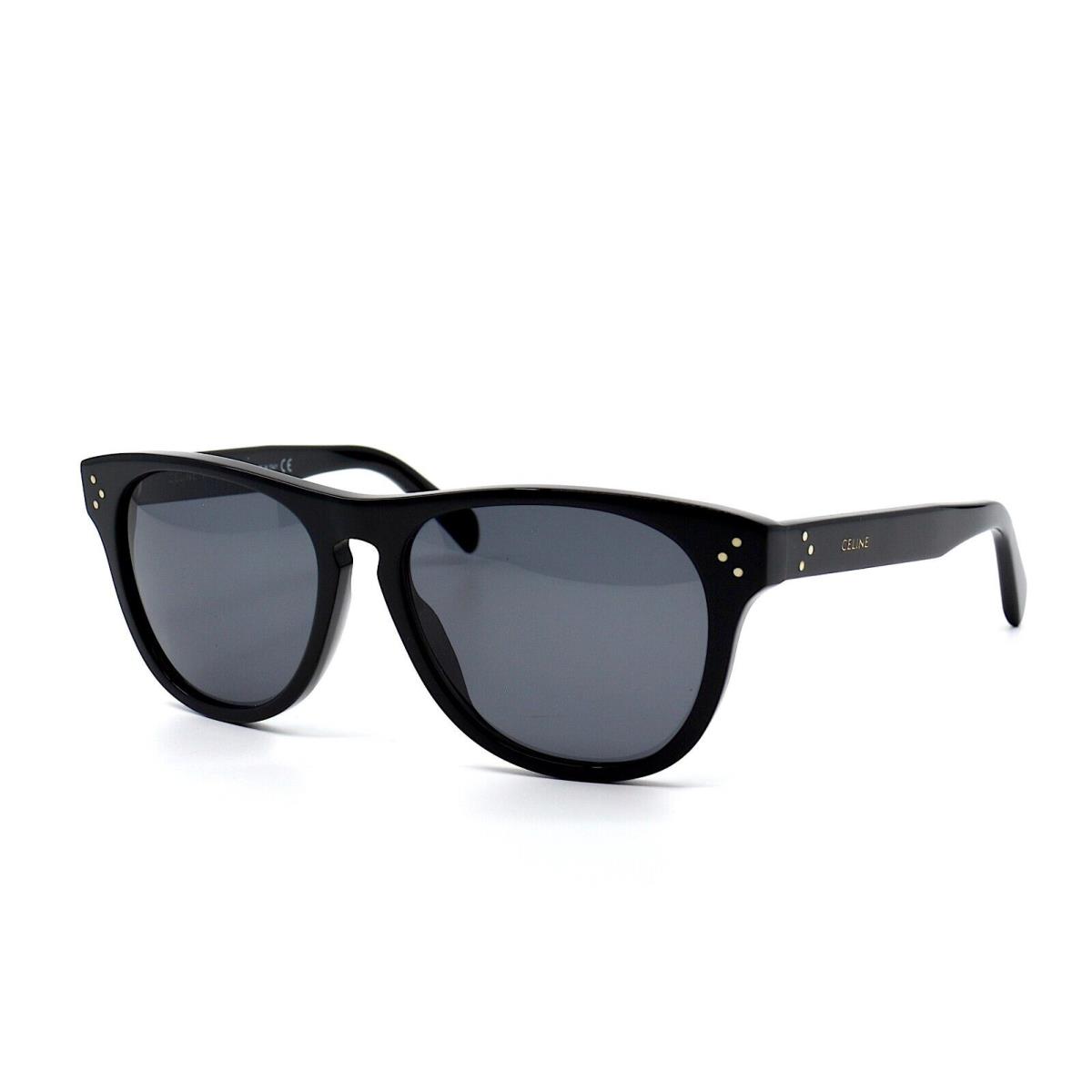 Celine CL40102I 01A Black Grey Polarized Women`s Sunglasses 58-17-145