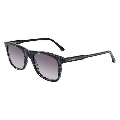 Lacoste Men`s L933S-215 Square Sunglasses Grey Havana 53/20/145