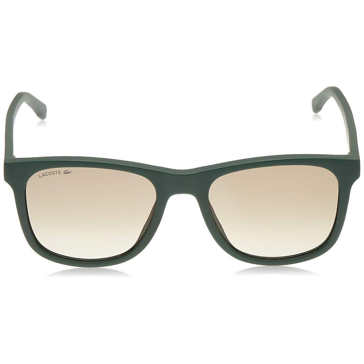 Lacoste L929SE 315 Matte Green Sunglasses with Green Lenses 53/19/145