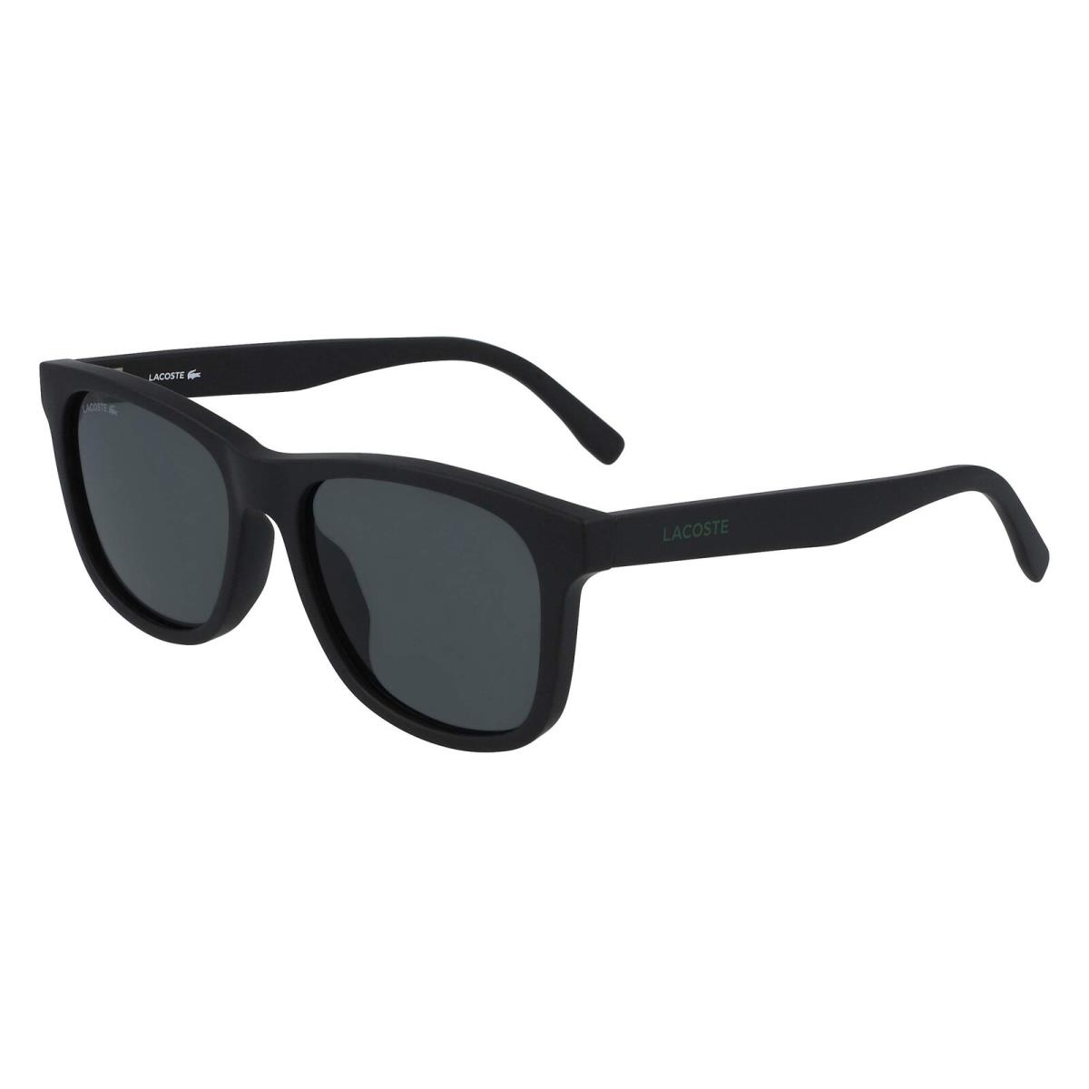 Lacoste Junior L3638SE 001 Matte Black Sunglasses with Grey Lenses 51/16/135