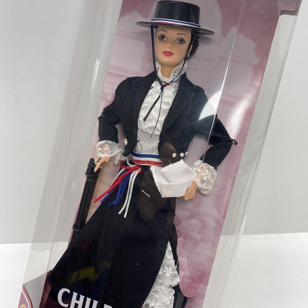 Chilean Barbie Dolls of The World Collector Edition Mattel 18559 Vtg 1997