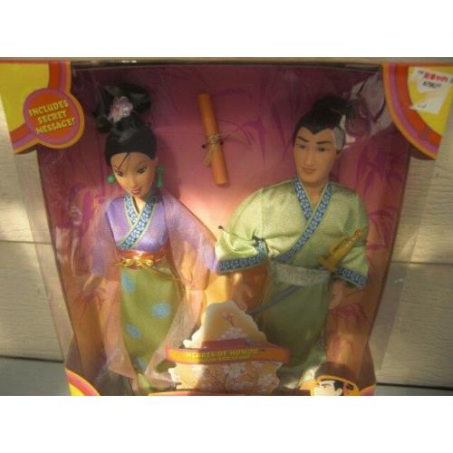 Disney`s Mulan Hearts of Honor W/mulan Shang 1997
