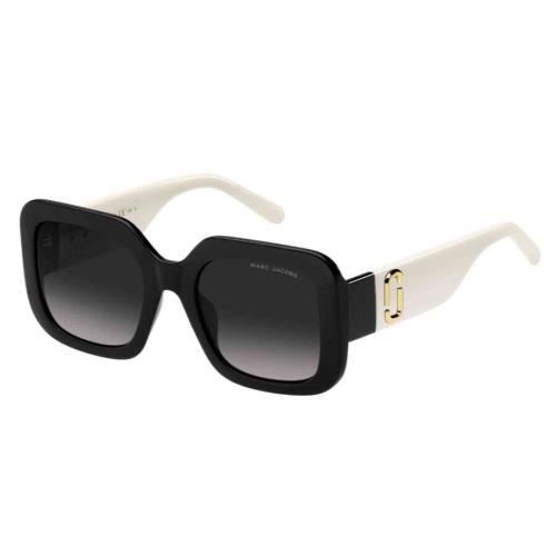 Marc Jacobs MARC-647/S 080S/9O Black/grey Shaded Square Sunglasses