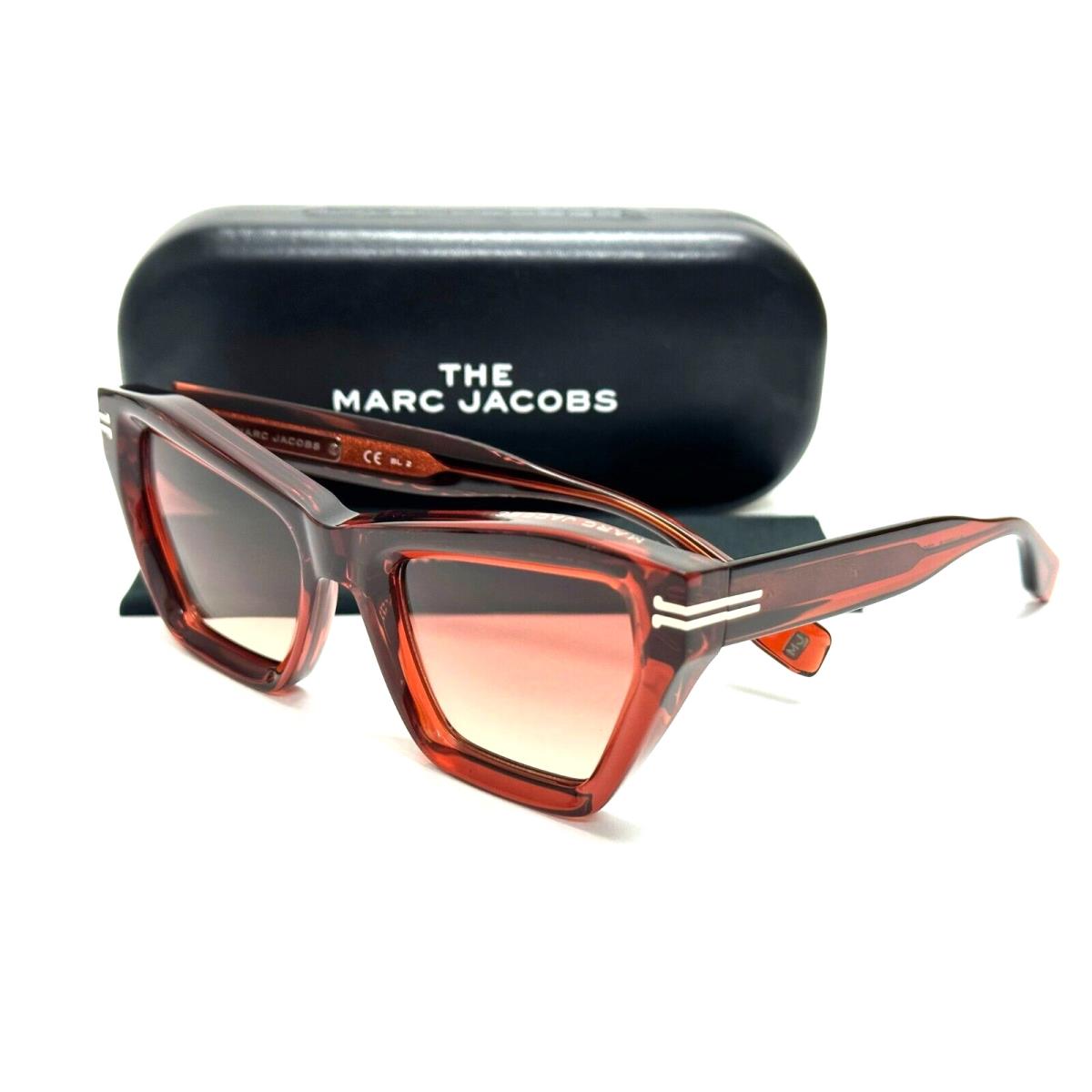 Marc Jacobs MJ1001/S 09QHA Transparent Brown/brown Gradient Sunglasses