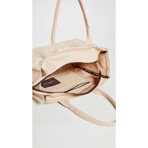 Marc Jacobs The Large Tote Bag - M0016156-260 - Beige - Handle/Strap: Black, Exterior: Black