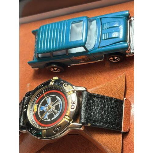 1997 Hot Wheels 1955 Chevy Nomad Watch and Car Set Vintage