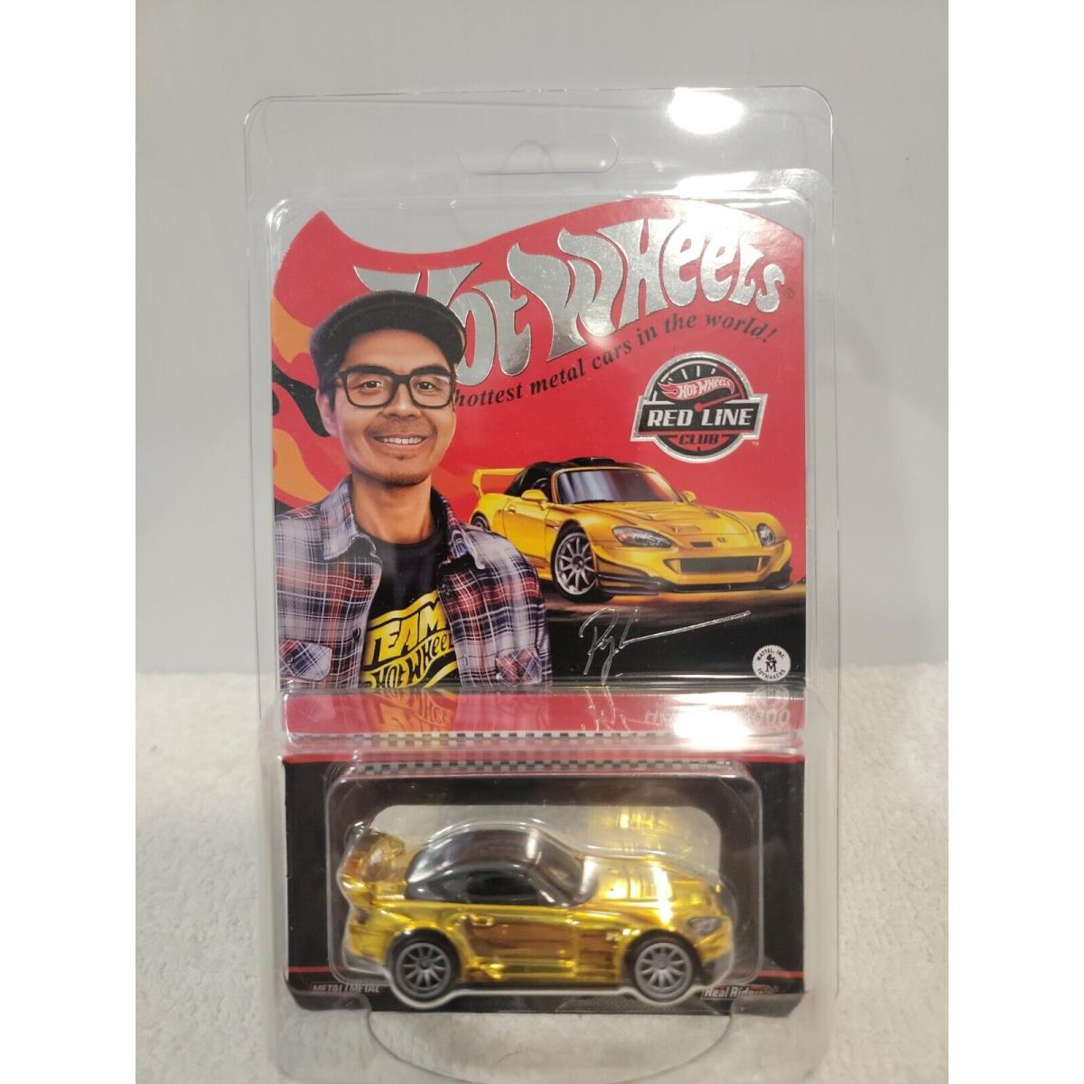 Hot Wheels 2022 Redline Club Rlc Honda S2000 Ryu Asada Gold