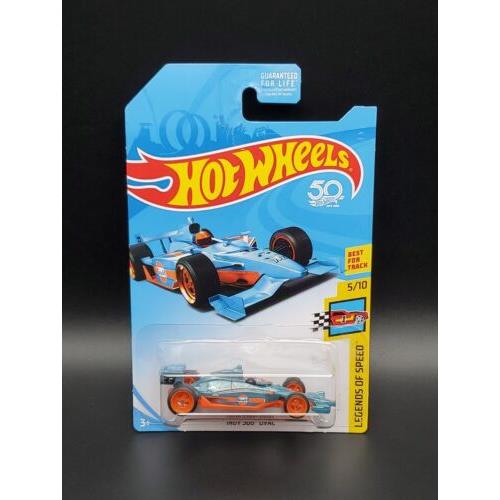 Hot Wheels Super Treasure Hunt Legends Of Speed 5/10 Indy 500 Oval w/ Protector