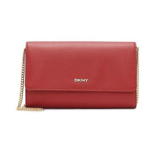 Dkny Womens Gia Wallet on a String Bright Red One Size 077028487380