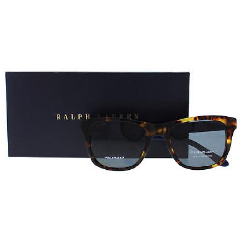 Polo Ralph Lauren PH4090 5351-81 -havana Blue-grey Polarized For Men-54-20-140mm