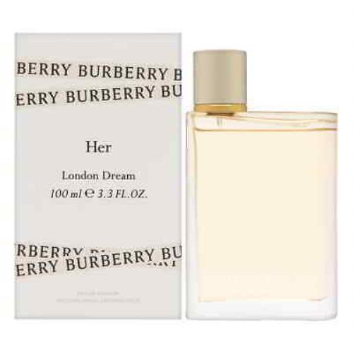 Her London Dream by Burberry For Women 3.3 oz Eau de Parfum Spray