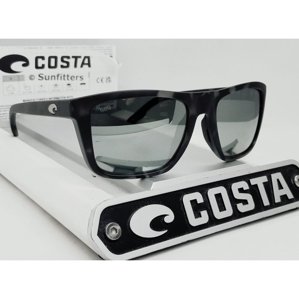 Costa Del Mar Tiger Shark/silver Mirror Mainsail Polarized 580G Sunglasses