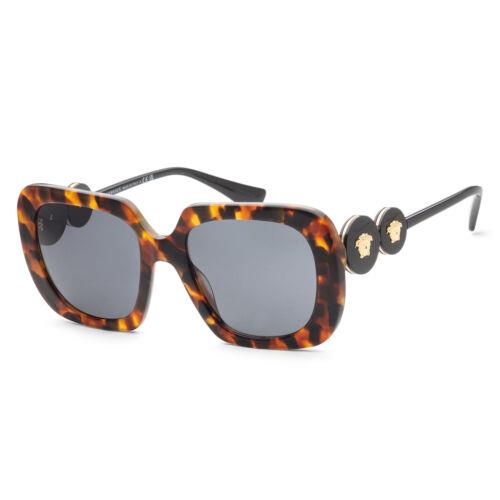 Versace Women`s VE4434-511987 Fashion 54mm Light Havana Sunglasses
