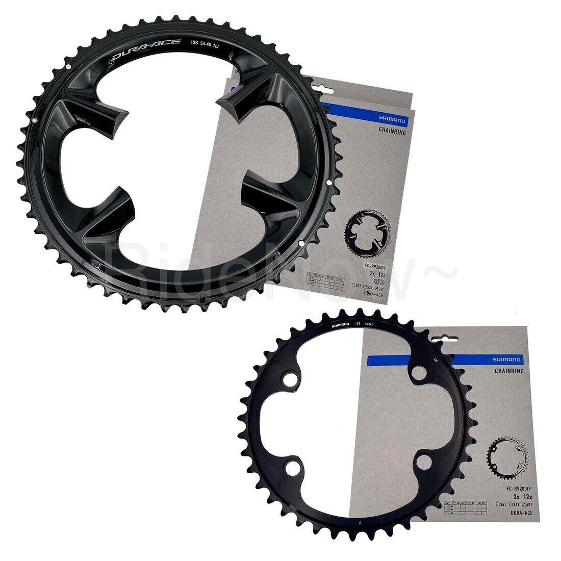 Shimano 2x12S Dura-ace Road Chainring Set 54/40T For FC-R9200 Crank Set