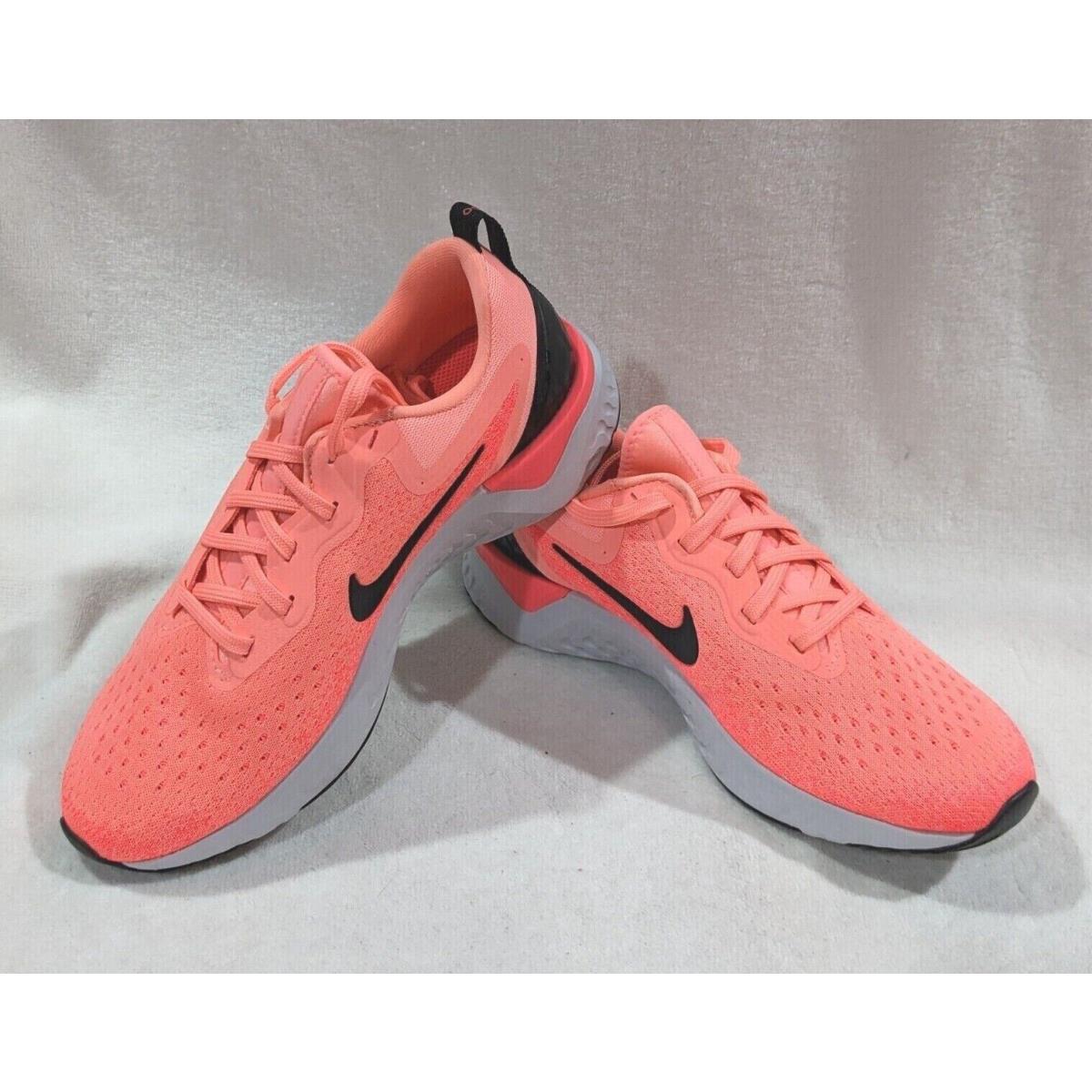 Nike Odyssey React Pink/black Women`s Running Shoes - Size 7 AO9820-602