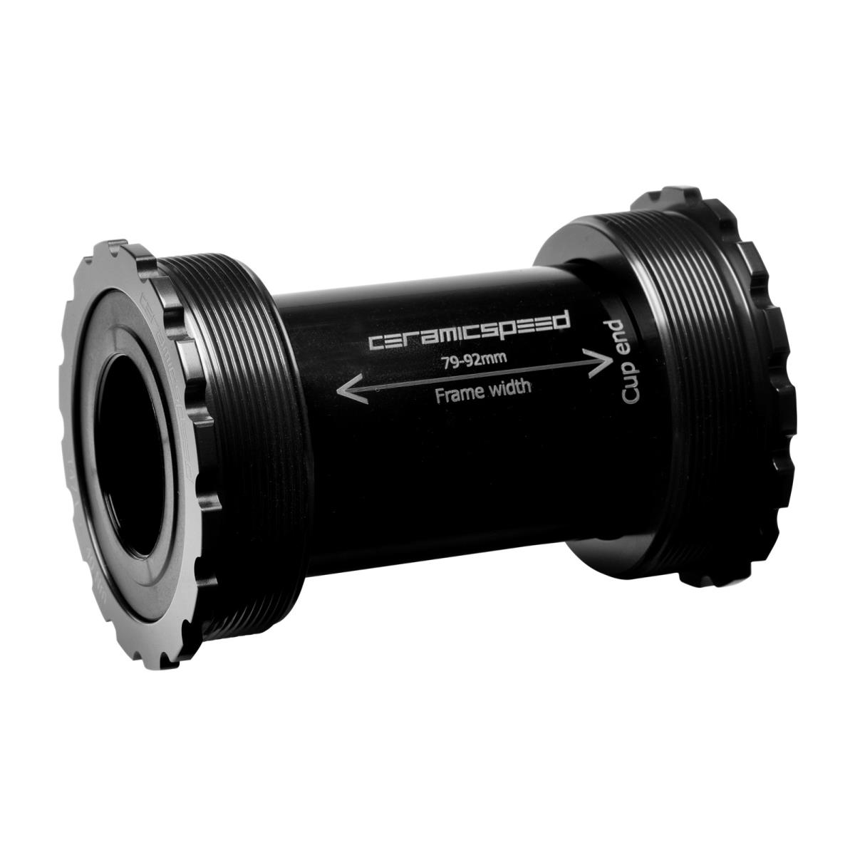 Ceramicspeed Bottom Bracket: T47 / Shimano - 86mm - Black - - Coated