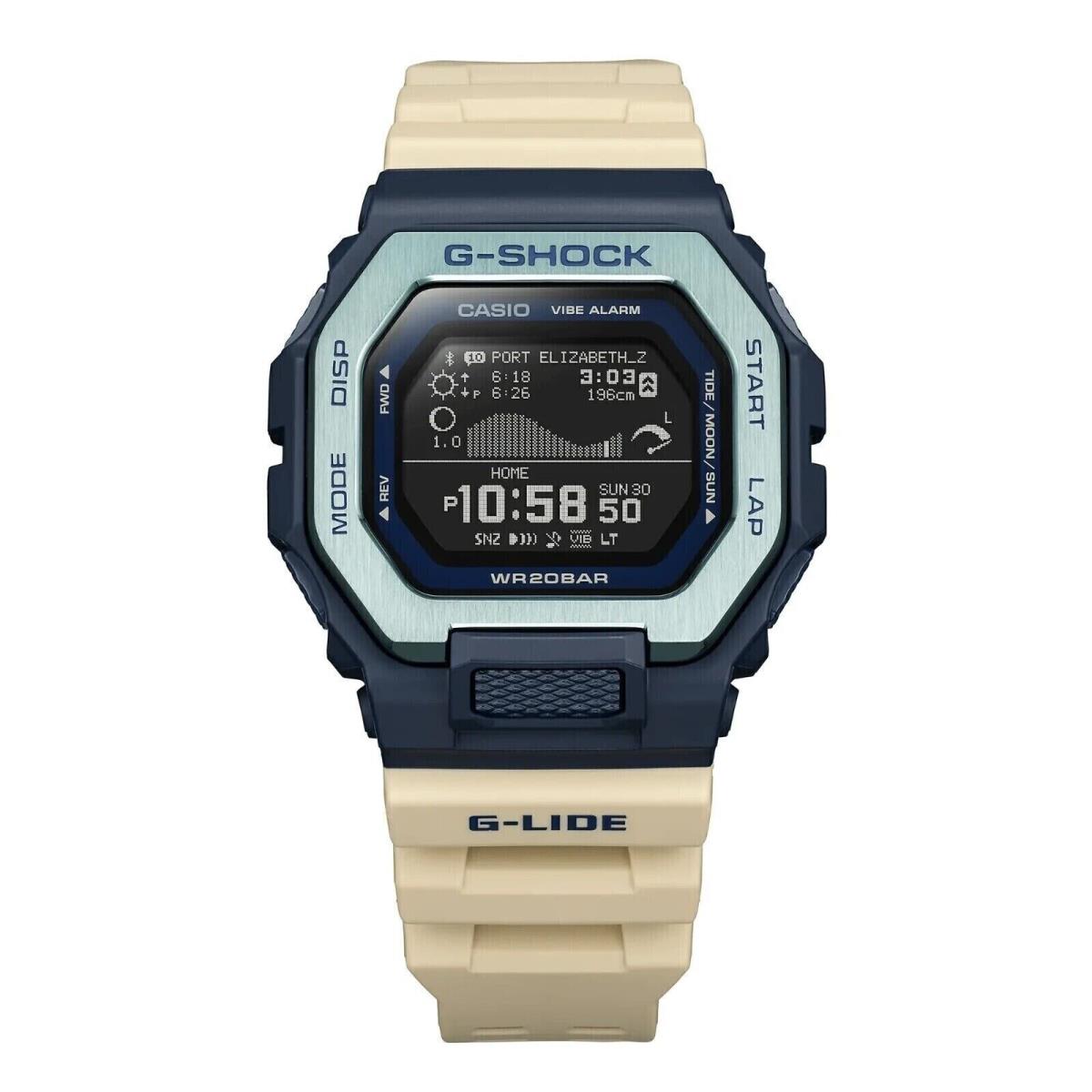 Casio G-shock Digital G-lide Graph Beige Watch GBX100TT2