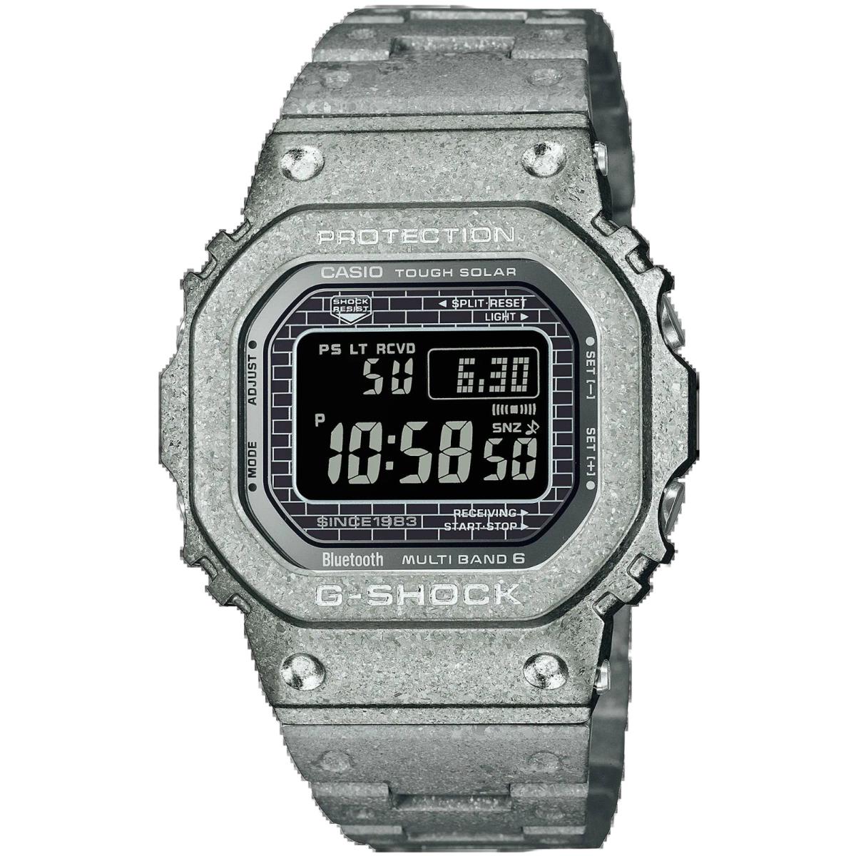 Casio G-shock 40th Anniversary Limited Ed. Recrystallized Silver - Gmw B5000PS-1