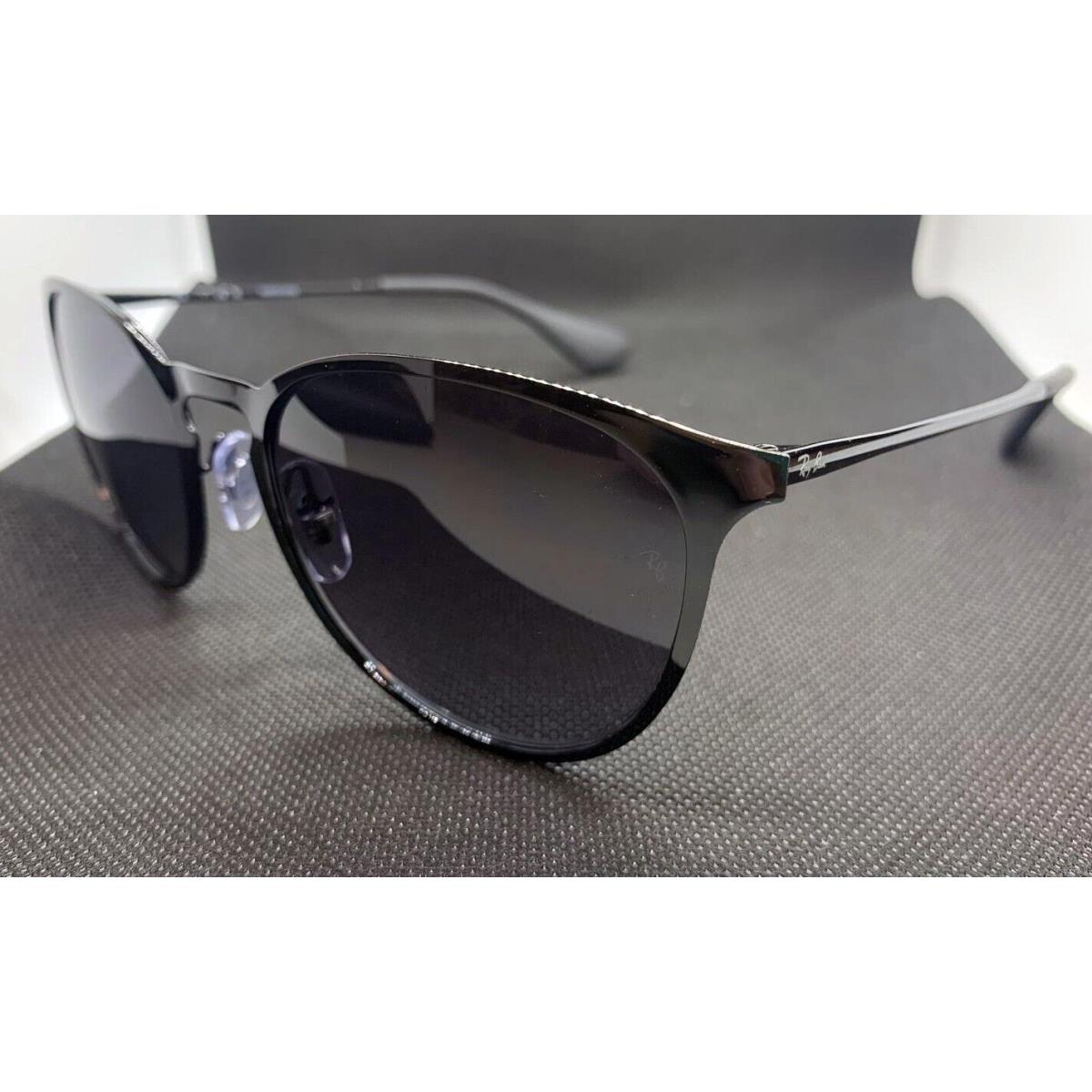 Ray Ban RB3539 002 8G Black Grey Gradient Women`s 54 mm Sunglasses - Frame: Black, Lens: Gray